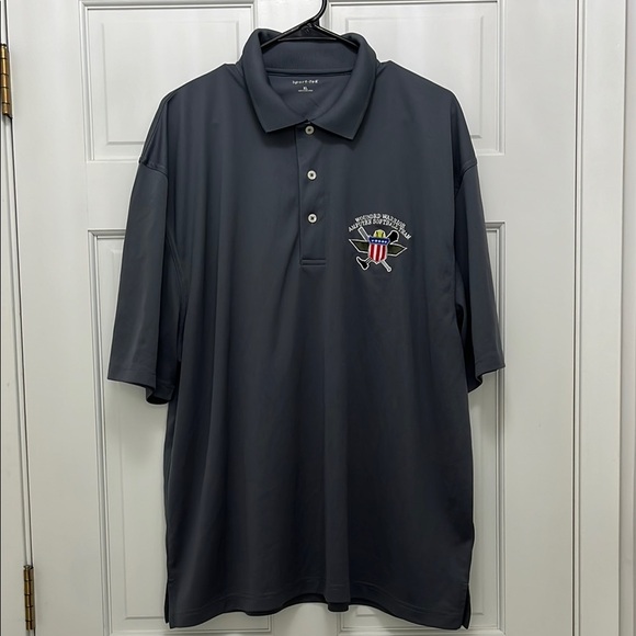 Sport-Tek Wounded Warrior Amputee Softball Team Embroidered Patch Polo Sz - XL - Picture 2 of 11